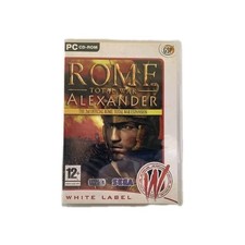 Rome Total War: Alexander - 2nd Offical Rome - PC CD-ROM - Disc Only No Case 