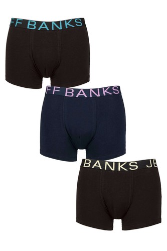 Jeff banks plain cotton - plain, boxer