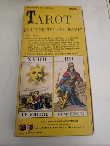 Vintage 1970s tarot fortune - 1970s,