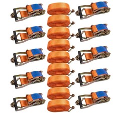 10 Pack Ratchet Tie Down