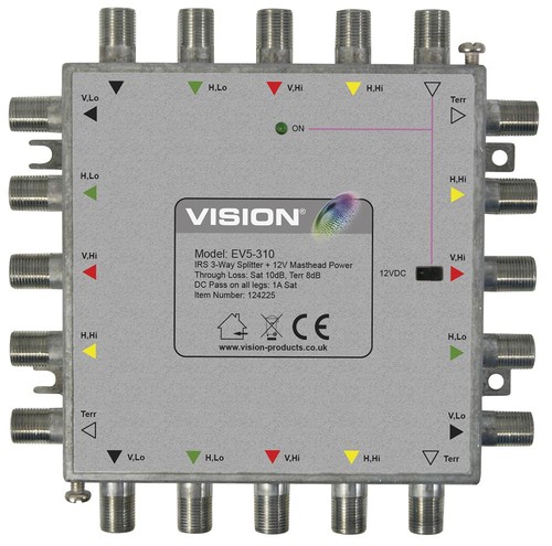Ev5 310 irs way splitter - ev5-310, 3-way