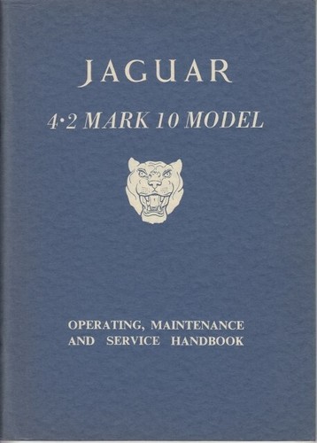 1965 jaguar mark 10 owners - 1965, 4.2