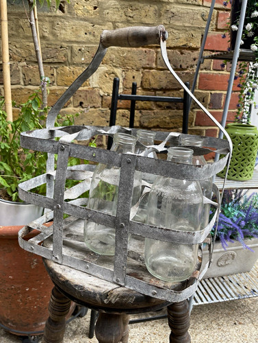 Vintage galvanized metal - galvanized,
