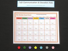 My Weekly Visual Chart - ADHD