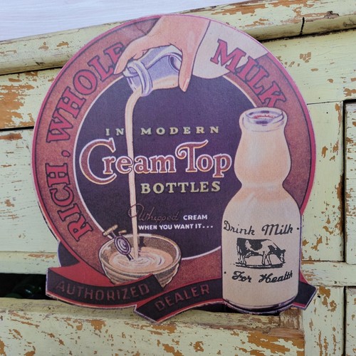 Old original milk cream top - original,