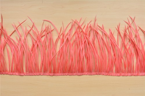 Goose biot feather trim fringe - biot,