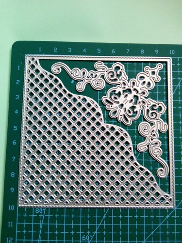 2pc lattice square - &, lace