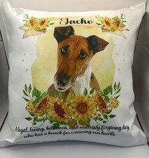 Smooth Fox Terrier cushion