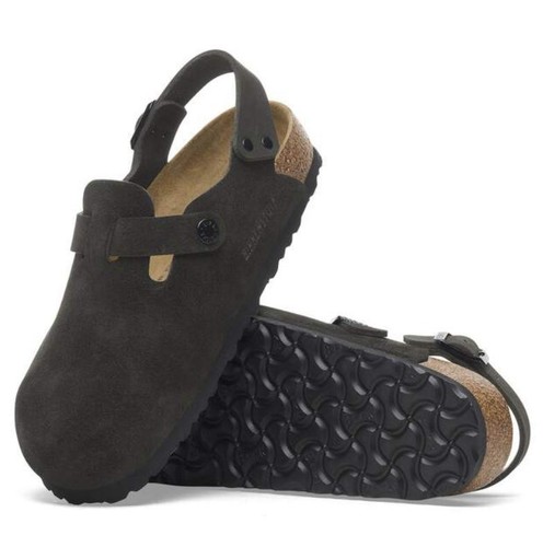 Birkenstock taupe suede - birkenstock,