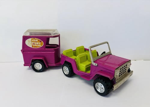 Buddy tinplate jeep and - and, pony