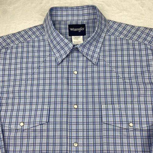 Wrangler western shirt - shirt, mens