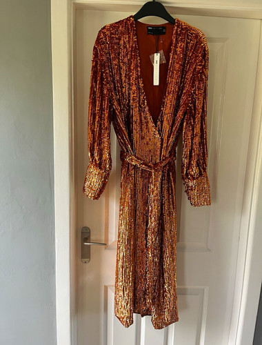 Asos edition copper sequin - edition,