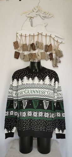 Bnwt guinness fairisle harps - guinness, "harps