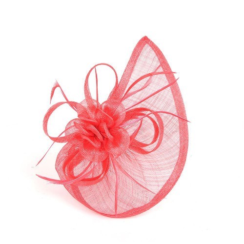 Large teardrop fascinator - teardrop,