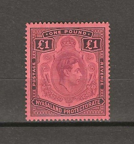 Nyasaland 1938 143 mint - nyasaland,