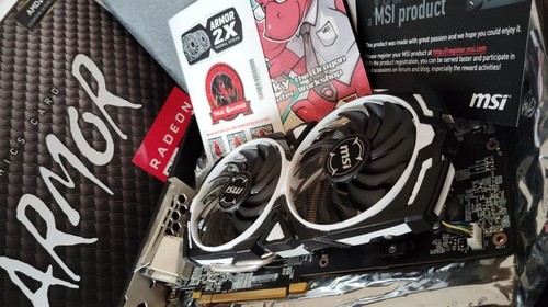 Msi radeon armor rx580 - radeon, 8gb