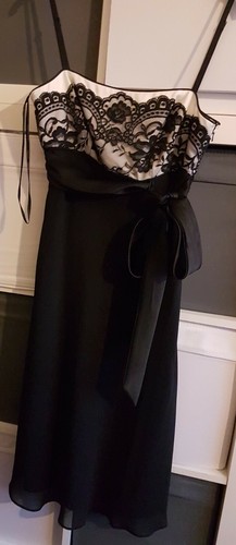 Debut black white lace - white, evening