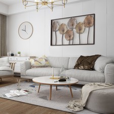 100cm 3D Metal Wall Art Modern