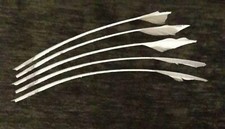 5 HAND CUT GOOSE QUILL PENS