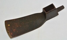 Vintage forged adze head - forged, 4"