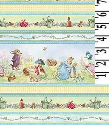 Beatrix potter fabric - fabric, peter