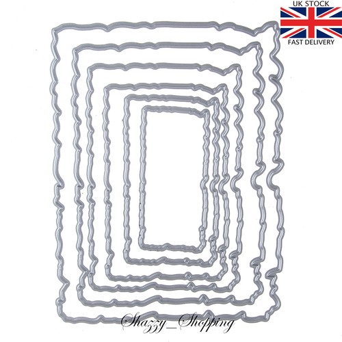 Torn edge rectangle nesting - torn,