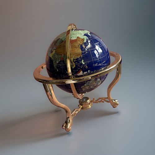 Vintage gemstone tabletop - gemstone,