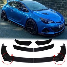 Front bumper lip splitter - front,