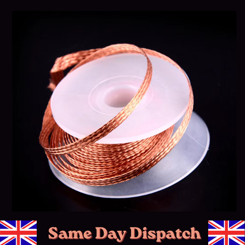 New solder wick 5mm1 5m - new, 3.5mm1.5m