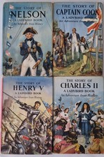 LADYBIRD 4 X Adventure From History Books 561, 1st Eds + D/J's In Good Cond.