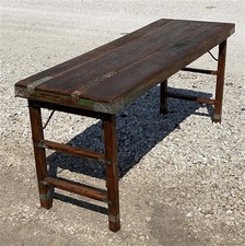 Rustic Folding Table (68x22)