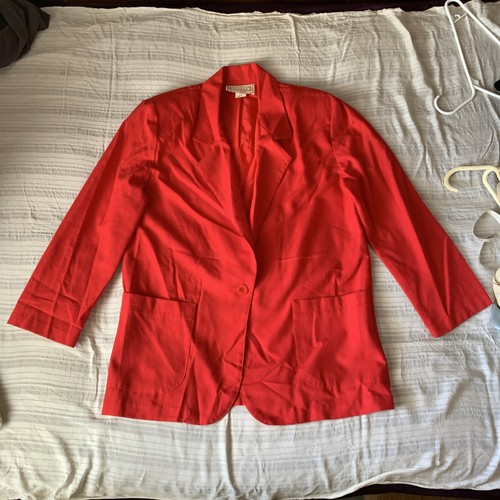Bonjour ladies red blazer - bonjour,