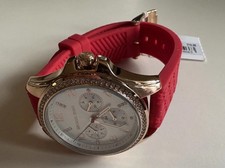 Michael Kors Women's Pilot White Dial Watch - MKO1005 - Brand New No Box