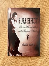 Pure Effect Very Rare & Out Of Print Magic Book By Derren Brown