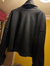 Asos Black Knitted Polo Neck