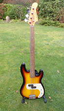 Westfield Electric Bass Guitar 4 String Sunburst Colour