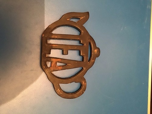 Intake brass teapot trivet - intake,
