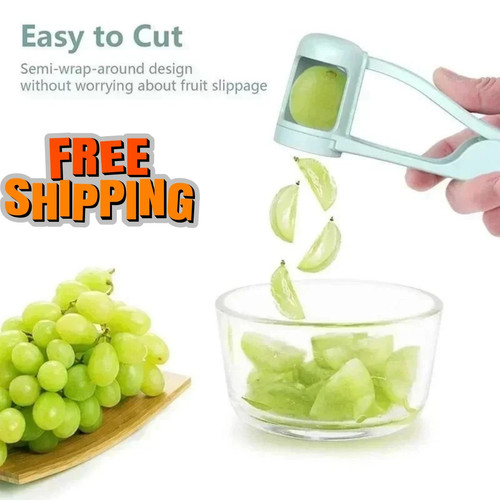 Grape cherry slicer cutter - grape,
