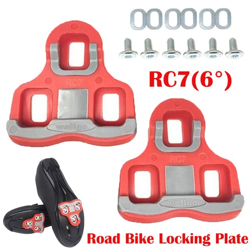 Wellgo rc7 road pedal cleats - road,