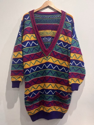 1990 knitted multicoloured - knitted,
