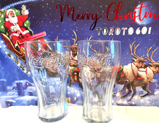 Coca Cola Clear Large Glasses