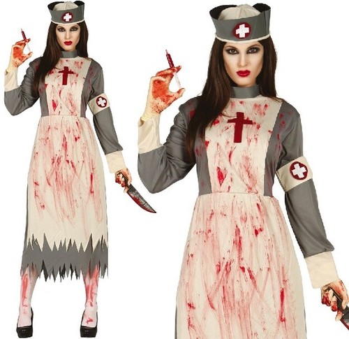 Ladies halloween zombie - halloween, dead