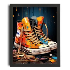 Vintage Converse Shoes Wall