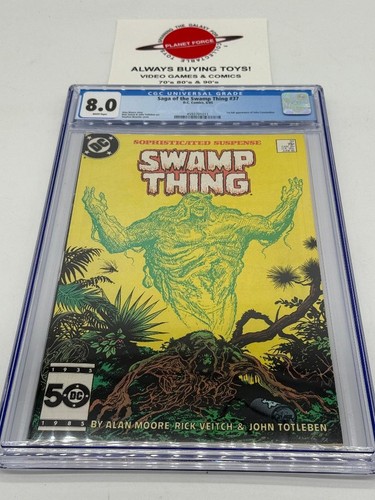 Swamp thing cgc 0 dc - 8.0,
