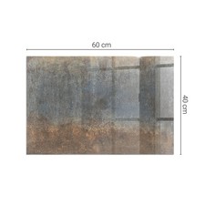 Glass Wood Burner Hearth Plate