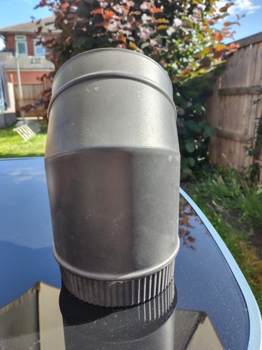 Unused black vitreous - 6",