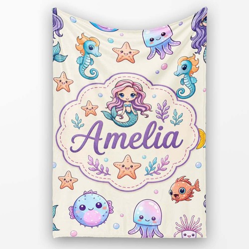 Soft fleece blanket cute - soft,