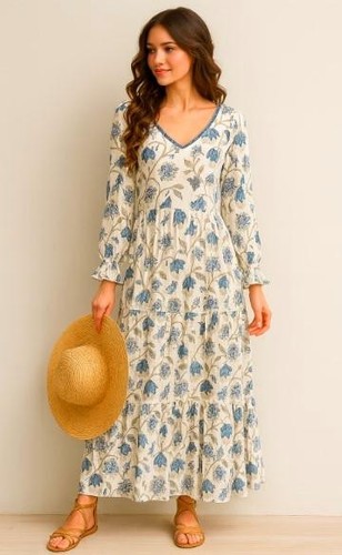 Skemo maxi dress nwt blue - maxi,