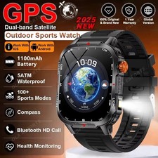 Men Military Smart Watch GPS