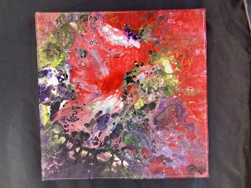 Original acrylic pour - acrylic,